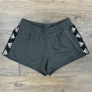 Adidas Gray Woven Athletic Shorts